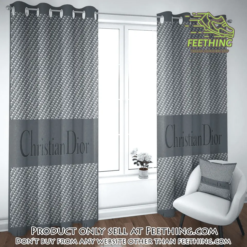 Christian dior premium window curtains hot  luxury curtain wc100 ft5016605